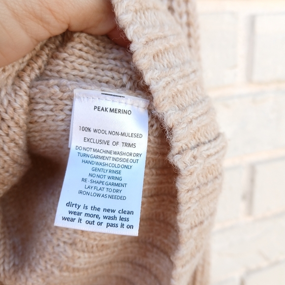 Toad & Co Tupelo Merino Wool Mock Neck Sweater - Picture 6 of 7